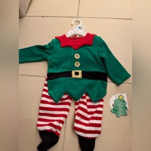Koala 3/6 Month Green and Red Elf Set NWT